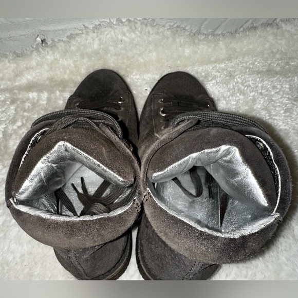 Chanel Interlocking CC Logo Brown Bootie Size 36 - Picture 5 of 13